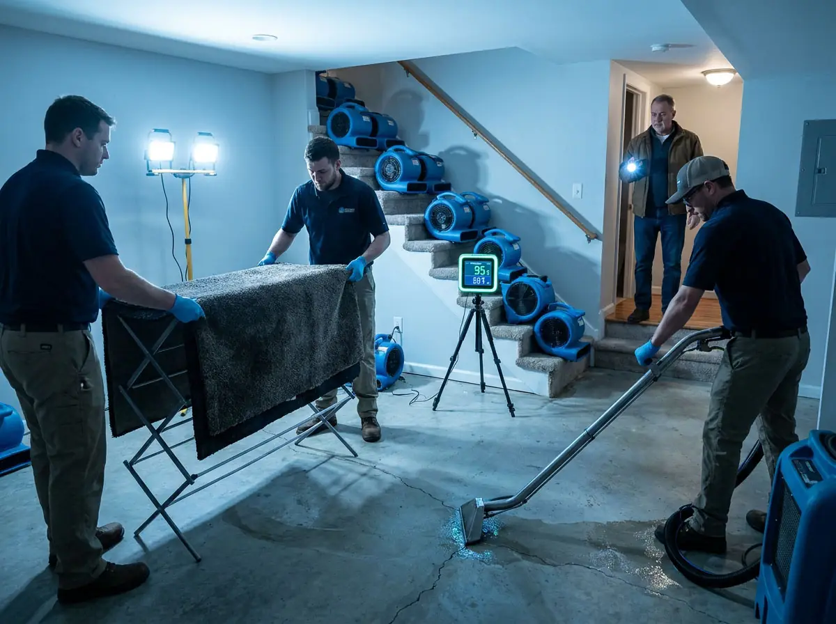 Flood Damage Restoration service photo